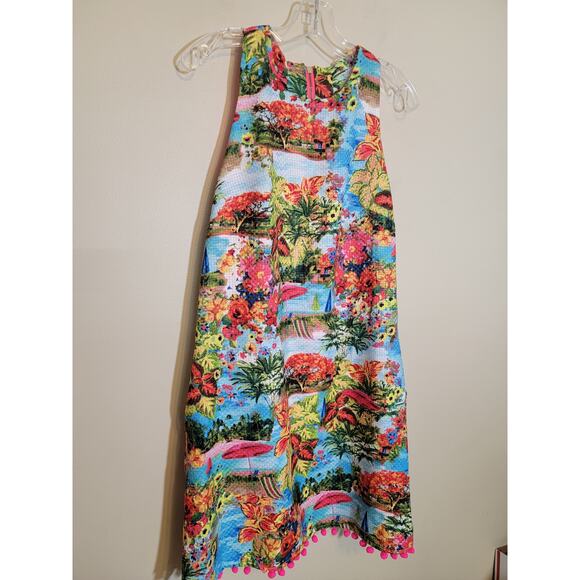 Nicole Miller New with Tag Women's Tropical Paradise Dress Multicolor Size Small - Picture 3 of 13